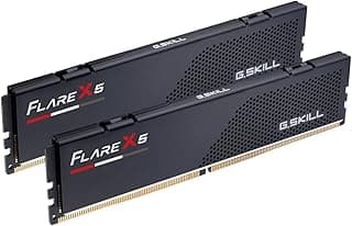 G.SKILL Flare X5 Series DDR5 RAM (AMD Expo) 16GB (2x8GB) 5600MT/s CL36-36-36-89 1.20V Desktop Computer Memory U-DIMM - Matte Black (F5-5600J3636C8GH2-FX5)